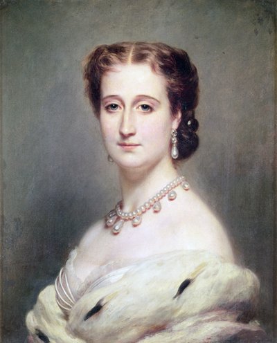 Portrait of the Empress Eugenie (1826-1920) by Franz Xaver Winterhalter